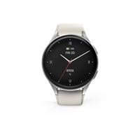 HAMA Smartwatch "8900", GPS, AMOLED 1.32", Telefonfunktion, Alexa, rund, Silber (00178612)