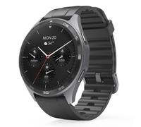 Hama Smartwatch, AMOLED Farbdisplay 1,43“, GPS, IP68 + 3ATM, schwarz | Telefonfunktion, WhatsApp, Sprachassistent, Schlaftracker, 110 Sportmodi + Trainingspläne, Schrittzähler, Pulsmesser etc.