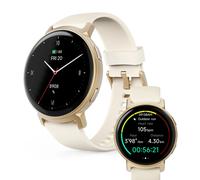 Hama Smartwatch "Arion", GPS, AMOLED 43 mm, IP68 + 3 ATM, Telefonfunktion, Gold