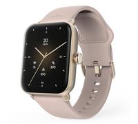 Hama Smartwatch, Farbdisplay 1,65“, Telefonfunktion, GPS, IP68 + 3ATM, rosé | WhatsApp, Email, Sprachassistent, Schlaftracker, 100 Sportmodi + Trainingspläne, Schrittzähler, Pulsmesser, Kalorien etc