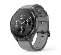 Hama Smartwatch »Smartwatch m. GPS (1,43", Musikspeicher, Telefonfunktion, wasserdicht)« (3,63 cm / 1,43 ″), grau