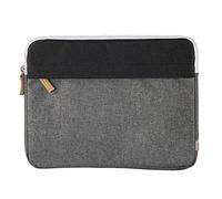 Hama Tasche für Tablet und Notebook bis 11 Zoll (Tablettasche, Laptoptasche für Notebook, Tablet, MacBook, Surface, Hülle, Case, Laptophülle, Sleeve) schwarz grau, 00217112, 11'' / 28 cm