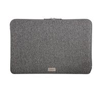 Hama Laptophülle Notebook Sleeve Jersey, 217106, Polyester, grau, bis 33,78 cm / 13,3 Zoll