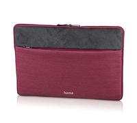 hama Laptophülle Tayrona Kunstfaser rot bis 39,6 cm (15,6 Zoll) St.