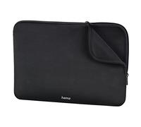 Hama Tasche für Tablet und Notebook bis 15.6 Zoll (Tablettasche, Laptoptasche für Notebook, Tablet, MacBook, Surface bis 15,6 Zoll, Hülle, Case, Laptophülle, Sleeve) Schwarz