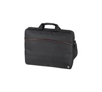 Hama Laptop Tasche bis 15.6 Zoll (Notebook Tasche für Laptop, Tablet, MacBook, Chromebook bis 15,6 Zoll, Umhängetasche als Arbeitstasche oder Schultasche für Herren und Damen) schwarz