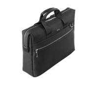 HAMA Ultimate Laptop-Tasche Umhängetasche für Universal Polyester, Schwarz