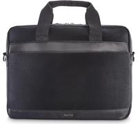 Hama Laptoptasche aus Samt (Laptoptasche 40-41 cm, Umhängetasche für PC und Tablet, Dokumententasche, Reisetasche, Arbeit, Damen und Herren), Schwarz