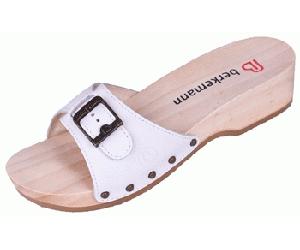 Hamburg Absatz-Sandalen weiß mittel - Berkemann UK 8.5