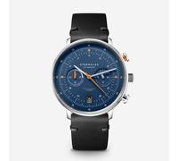 Hamburg Chrono Edition Küste - Leder - Vintage nero