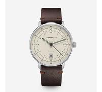 Hamburg Pro Automatik alabaster - Leder - Vintage mokka