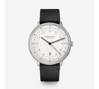 Hamburg silber - Leder - Vintage nero