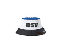 Hamburger SV HSV Fischerhut „Nils“ - Offizieller Fanartikel - Bucket Hat mit Raute & HSV-Schriftzug - 100% Baumwolle - ca. 58 cm (DE/NL/SE/PL, Alphanumerisch, Einheitsgröße, Blau-Weiß-Schwarz Nils)