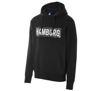 Hamburger SV HSV Hoodie Sönke Kapuzenpullover mit Kängurutasche originaler Fanartikel + FanEmotion Flaschenöffner (DE/NL/SE/PL, Alphanumerisch, S, Regular, Regular, Schwarz Sönke)