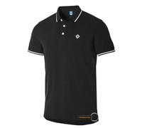 Hamburger SV HSV Poloshirt Gerd, Offizieller Fanartikel, Schwarzes Polo mit gestickter Raute, 100% Bio-Baumwolle, klassisch & nachhaltig