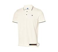 Hamburger SV HSV Poloshirt Gunther, Offizieller Fanartikel, Weißes Polo mit gestickter Raute, 100% Bio-Baumwolle, klassisch & nachhaltig