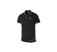 Hamburger SV HSV Poloshirt Herren Schwarz Gerd, Fanartikel 100% Bio-Baumwolle + FanEmotion Flaschenöffner (DE/NL/SE/PL, Alphanumerisch, M, Regular, Regular, Schwarz - Gerd)