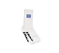Hamburger SV HSV Sportsocken Socken Strümpfe 2er-Set weiß (DE/NL/SE/PL, Numerisch, 43, 46, Regular, Regular, Weiß)