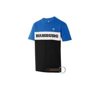 Hamburger SV HSV T-Shirt Eliot Herren Shirt Fanartikel mit Hamburg Aufschrift, 100% Baumwolle + FanEmotion Flaschenöffner (DE/NL/SE/PL, Alphanumerisch, S, Regular, Regular, B-W-S Eliot)
