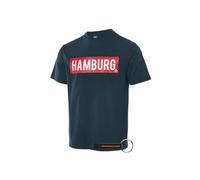Hamburger SV HSV T-Shirt Snorre Herren Shirt Fanartikel mit Hamburg Aufschrift, 100% Baumwolle + FanEmotion Flaschenöffner (DE/NL/SE/PL, Alphanumerisch, XL, Regular, Regular, Dunkelblau Snorre)