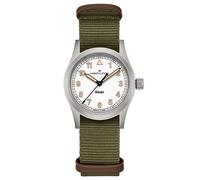 Hamilton H69301910 Armbanduhr Khaki Field Quarz Grün/Weiß 33 mm