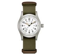 Hamilton Handaufzugsuhr Khaki Field Mechanical Grün/Weiß 38 mm H69439411