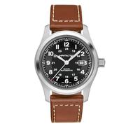 Hamilton Herren Analog Automatik Uhr mit Leder Armband H70555533