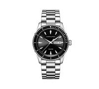 Hamilton Herren Analog Quarz Uhr mit Edelstahl Armband H37511131