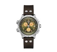 Hamilton Herren Chronograph Quarz Armbanduhr Khaki Aviation X-Wind GMT