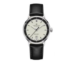 Hamilton Intra-Matic Automatik Herrenuhr Beige (H38425720)