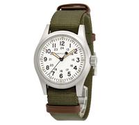 Hamilton Handaufzugsuhr Khaki Field Mechanical Grün/Weiß 38 mm H69439411