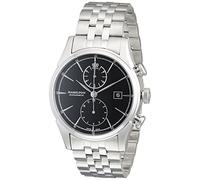 Herrenuhr Hamilton Spirit of Liberty Automatik Chronograph 42mm mit schwarzem Zifferblatt und Edelstahlarmband H32416131
