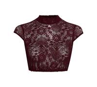 Hammerschmid Dirndlbluse Babsi Burgund (Größe: 40)