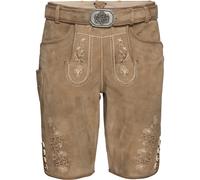 Hammerschmid Kurze Lederhose Isny Hellbraun (Größe: 56)