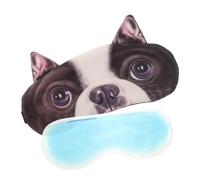 HAMPPLIES Niedliche 3d Schlafmaske mit Tiermotiv Atmungsaktive Augenmaske aus Weichem Material Lichtblockierende Augenbinde für Büro Reisen und Entspannung Praktische Schlafmaske