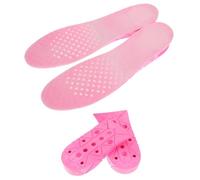 HAMPPLIES Verstellbare Unsichtbare PVC Schuhsohlen zur Höhenerhöhung Atmungsaktive Leichte Fersenerhöhung für Damen und Herren Rutschfeste Langlebige Einlegesohlen Passend für Schuhgrößen