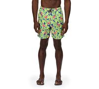 Hamza Swim Short Recycelte, schnell trocknende, Bedruckte Shorts mit Mesh-Futter für Herren. Mit Sicherheitstasche. Geeignet zum Schwimmen und für Aktivitäten am Pool.