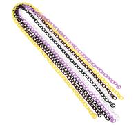 HANABASS 10 Stück Kunststoffkettenglieder für Schmuck Basteln und Brillenketten Modische Halskette aus Kunststoff Vielseitige Accessoires für Alltag und Partys