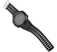HANABASS Bergsteigeruhr Herren mit Schrittzähler und Zeitmessfunktion Großer Bildschirm Outdoor Sportuhr für Schwimmen und Wandern Schwarzes Armband