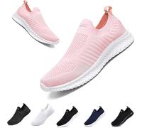 Hanani Slip On Sneakers Herren Damen Nurse Schuhe Walkingschuhe Outdoor Turnschuhe Sportschuhe Gym Bequem Leichte Schuhe Atmungsaktiv Freizeitschuhe Memory Foam Fitness Sporthalle