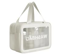 Hand Make Up Tasche Großes Fassungsvermögen Zum Waschen Transparente Kosmetik Und Toilettenartikel Reiseaufbewahrung Für Tägliche Toilettenartikel Großes Fassungsvermögen Reise Make Up Zum