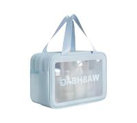 Hand Make Up Tasche Großes Fassungsvermögen Zum Waschen Transparente Kosmetik Und Toilettenartikel Reiseaufbewahrung Für Tägliche Toilettenartikel Großes Fassungsvermögen Reise Make Up Zum