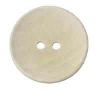 Handarbeit-Lieblingsladen 20 Stück Holzknöpfe, Knebelknöpfe Oval 3,0 x 1,0 cm Natur 2 Löcher ovale längliche Knöpfe Knebelknopf Knopf Mantelknöpfe Jackenknöpfe basteln annähen nähen