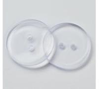 50 edle Harzknöpfe 15mm rund transparent 2-Loch Knopf Knöpfe Knöpfe aus Harz zum annähen basteln nähen Jackenknöpfe Bastelknöpfe Zweilochknöpfe Zweilochknöpfe
