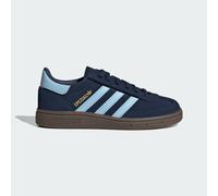 Handball Spezial Kids Schuh, Komfortverschluss, elastische Schnürsenkel Collegiate Navy / Clear Sky / Gum 31 1/2