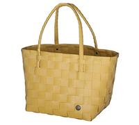 Handed By Handgewebt Paris shopper Tasche, Mehrfarbig (senffarben), 27 x 31 x 24 cm