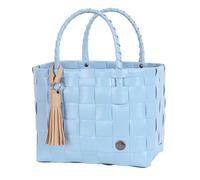 Handed By Shopper Mini Paris XS faded blue mit Quaste pale grey