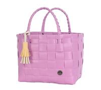 Handed By Shopper Mini Paris XS fuchsia pink mit Quaste golden yellow