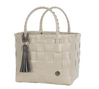 Handed By Shopper Mini Paris XS pale grey mit Quaste dark grey