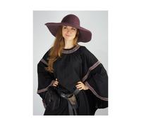 Handgefertigter Hut "Eleganz" Braun